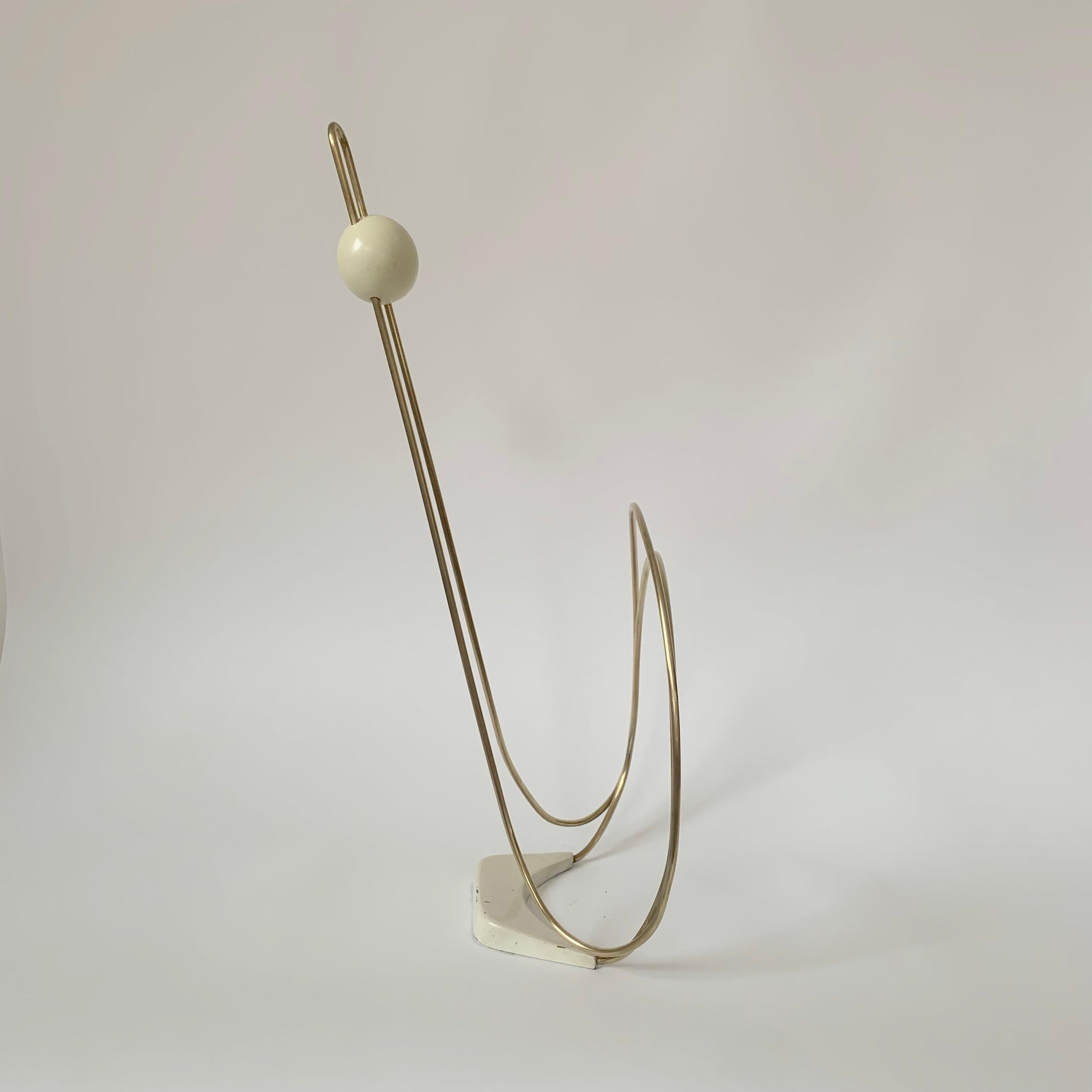 Lacquered Magazine Rack, circa 1950, France. For Sale