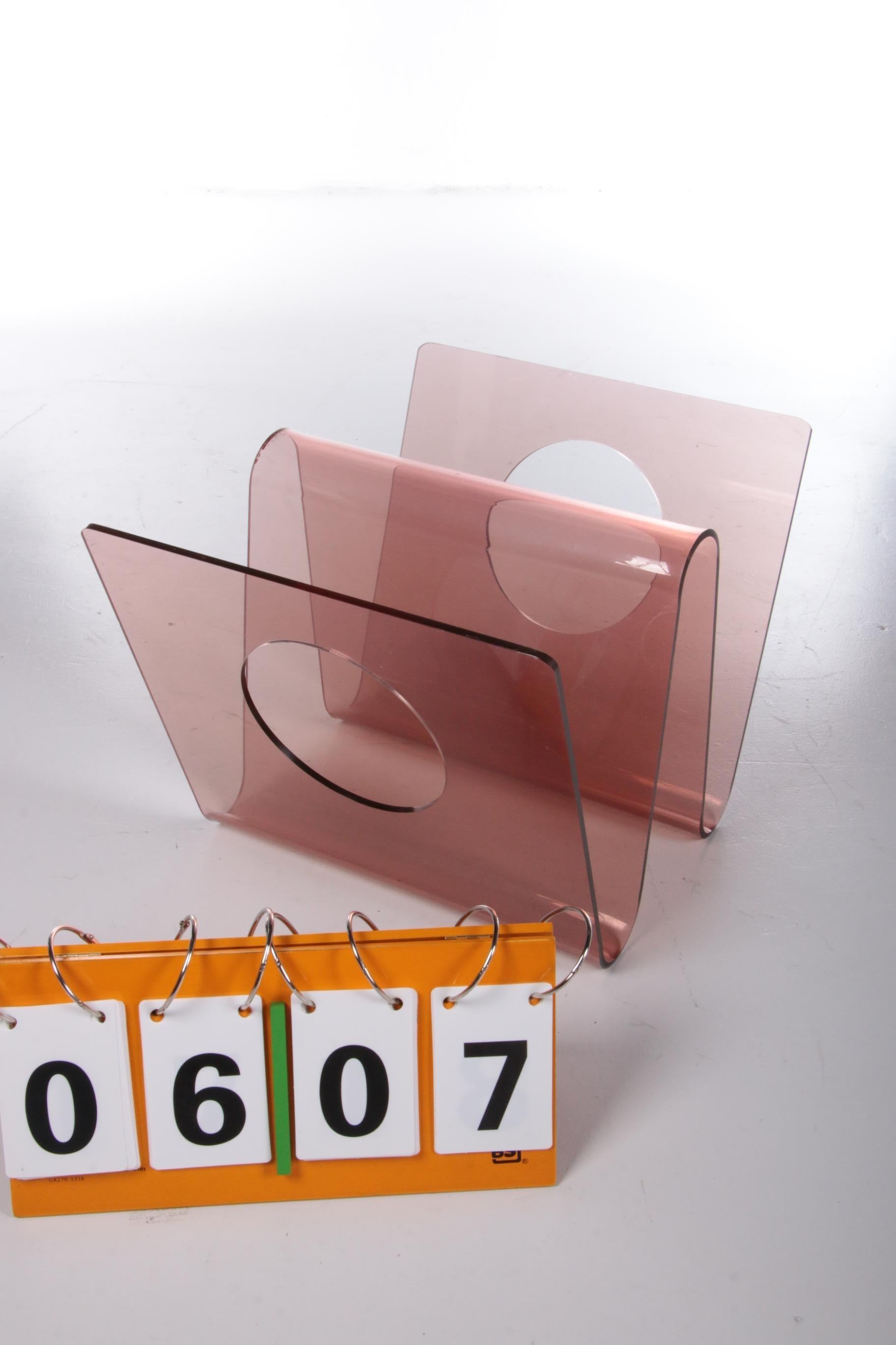 Magazine rack design by Michel Dumas made by Roche Bobois 1960 3