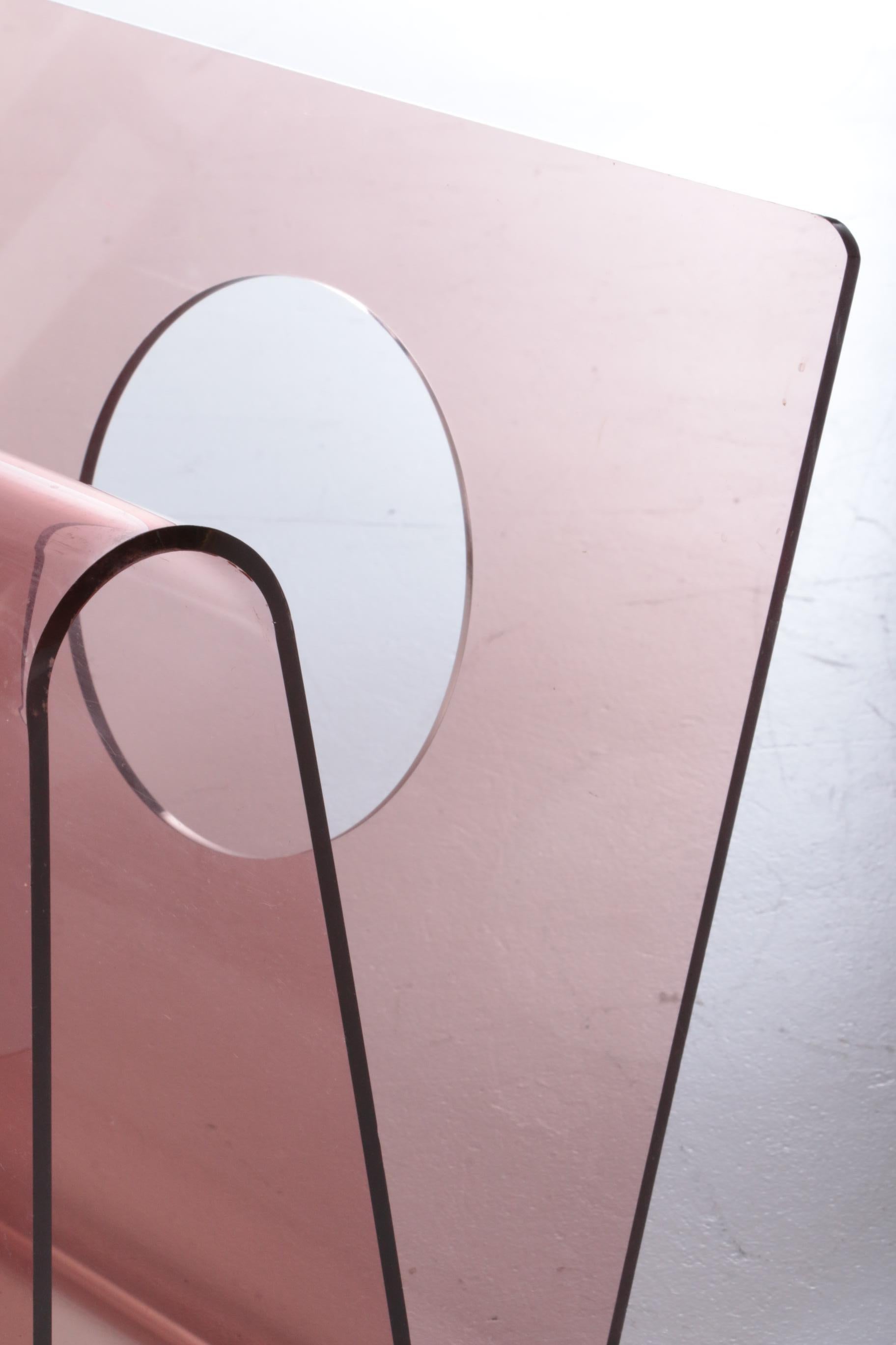 Mid-20th Century Magazine rack design by Michel Dumas made by Roche Bobois 1960