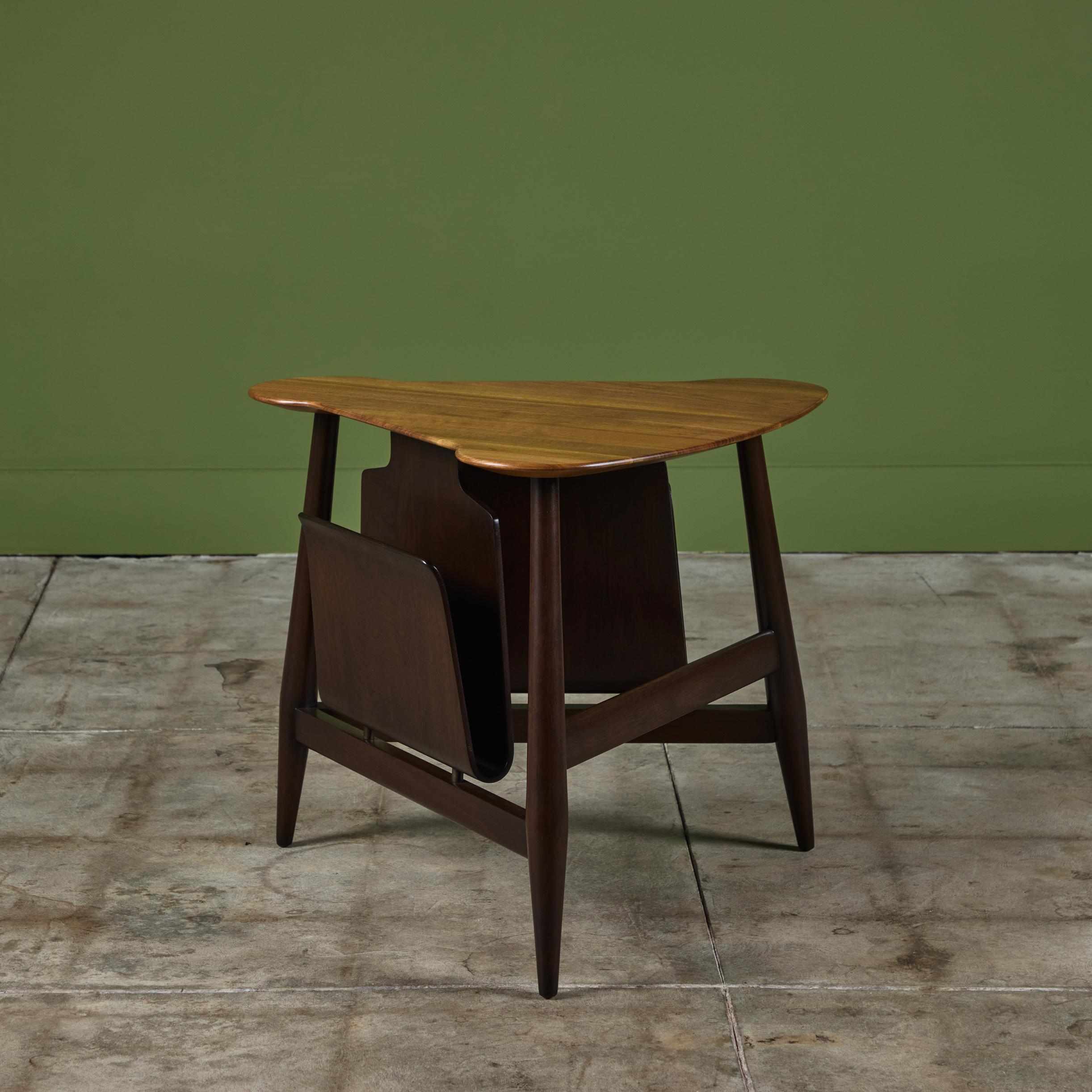 American Magazine Side Table by Edward Wormley for Dunbar For Sale