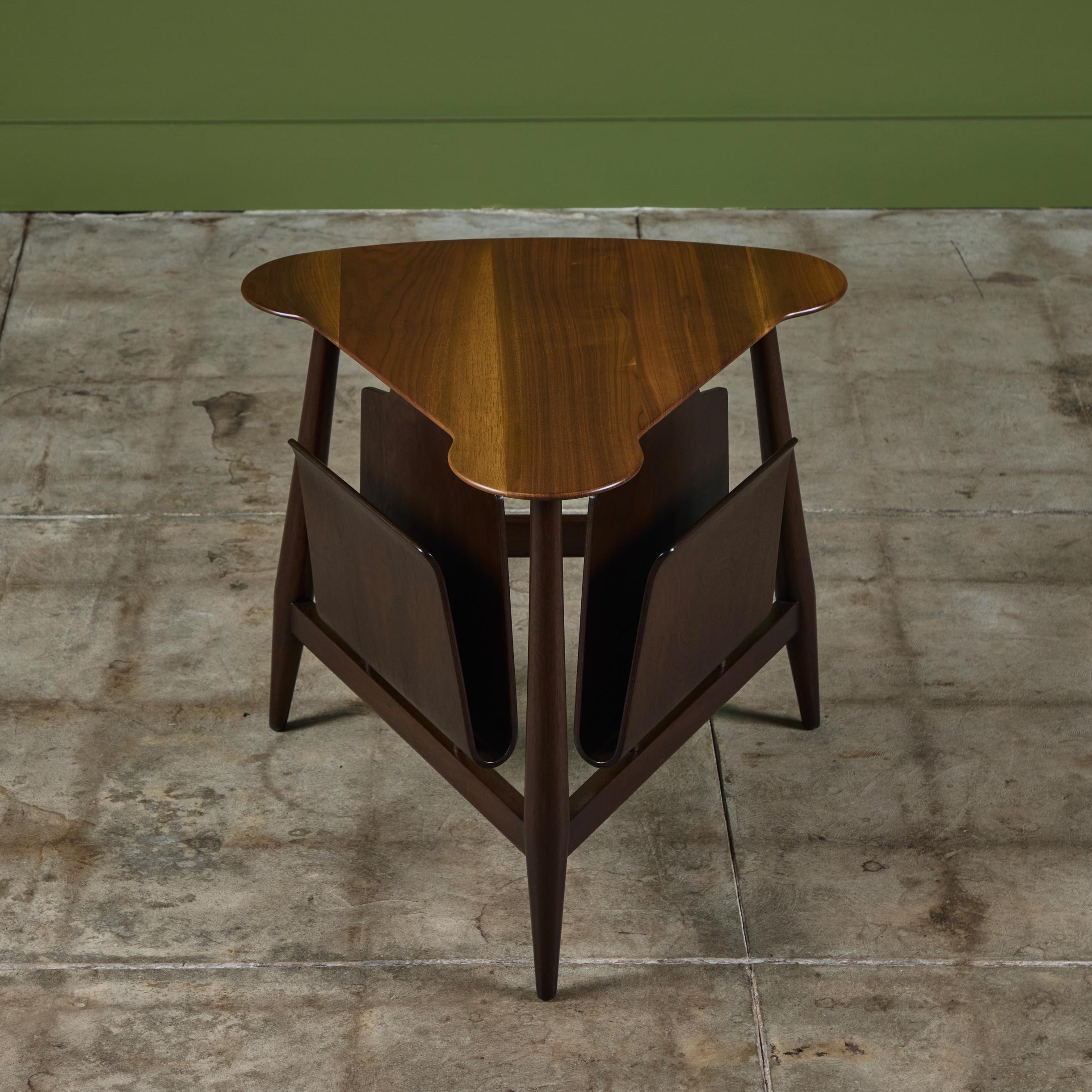 Magazine Side Table by Edward Wormley for Dunbar For Sale 2