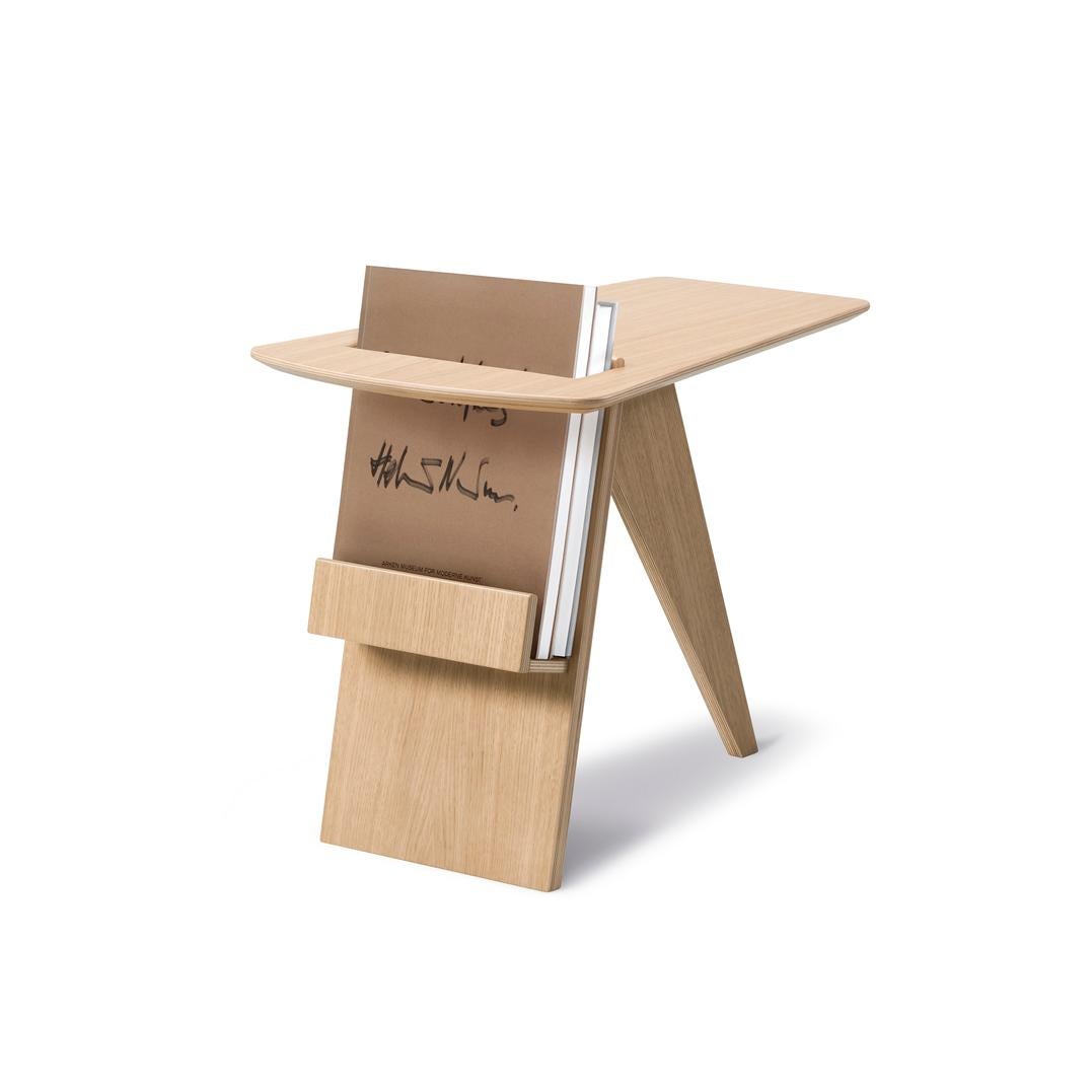 Mesa auxiliar M6500 en roble lacado de Jens Risom para Fredericia Lacado en venta
