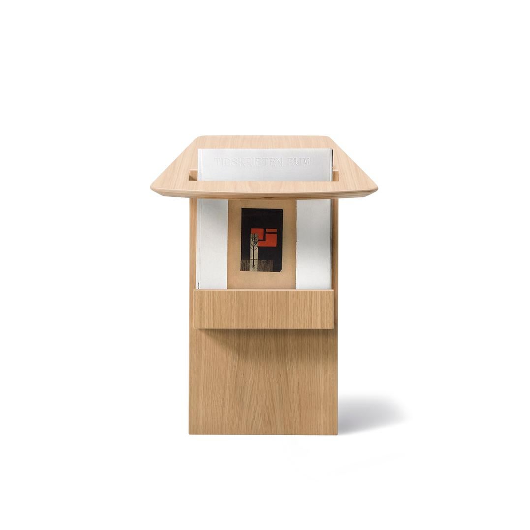 Mesa auxiliar M6500 en roble lacado de Jens Risom para Fredericia en Nuevo estado para la venta en Dubai, AE