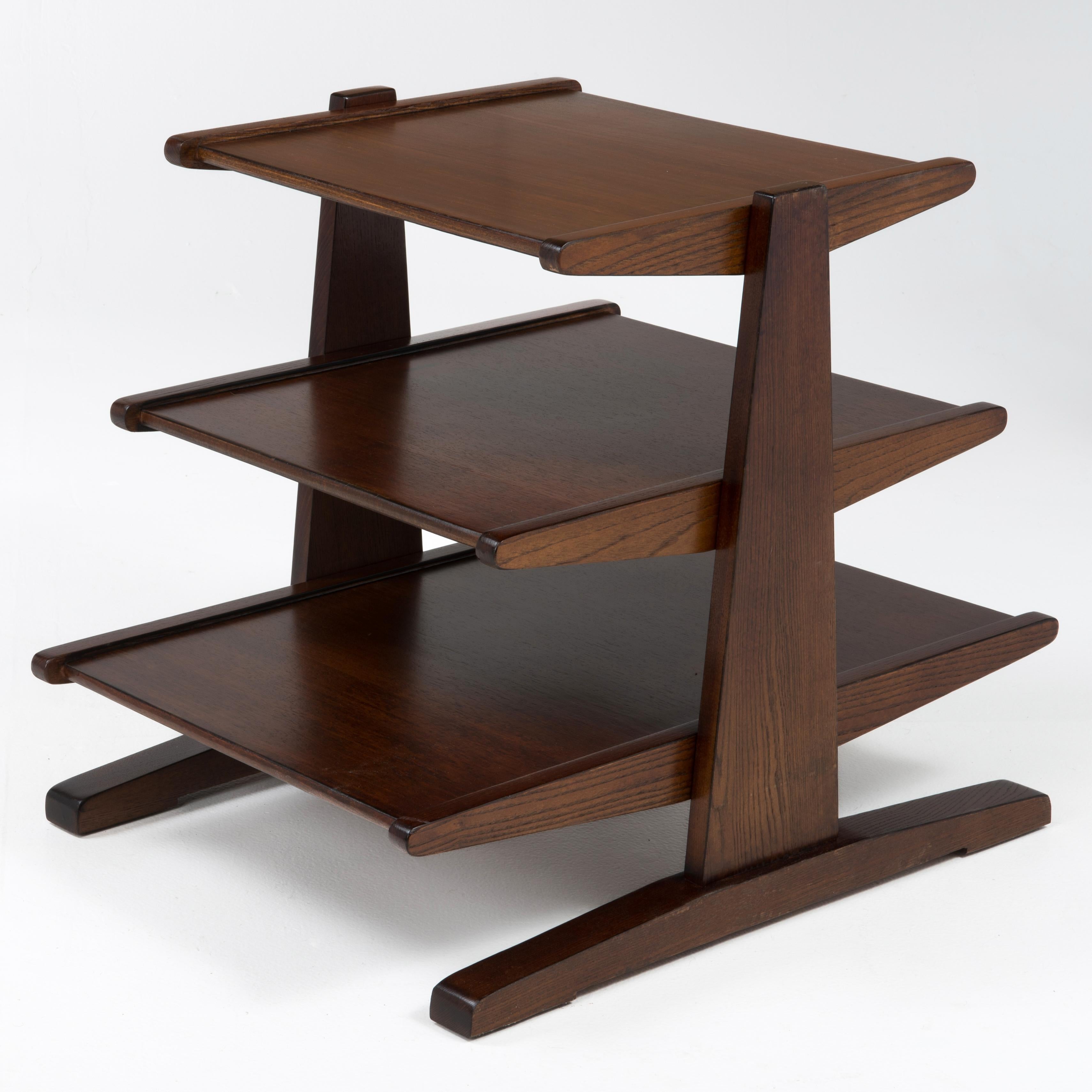 Magazine Tree Book Stand After Edward Wormley Dunbar Mid Century Modern In Good Condition In Forest Grove, PA