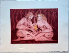 Magda Bolumar, Spanisch, Kupferstich, 1996