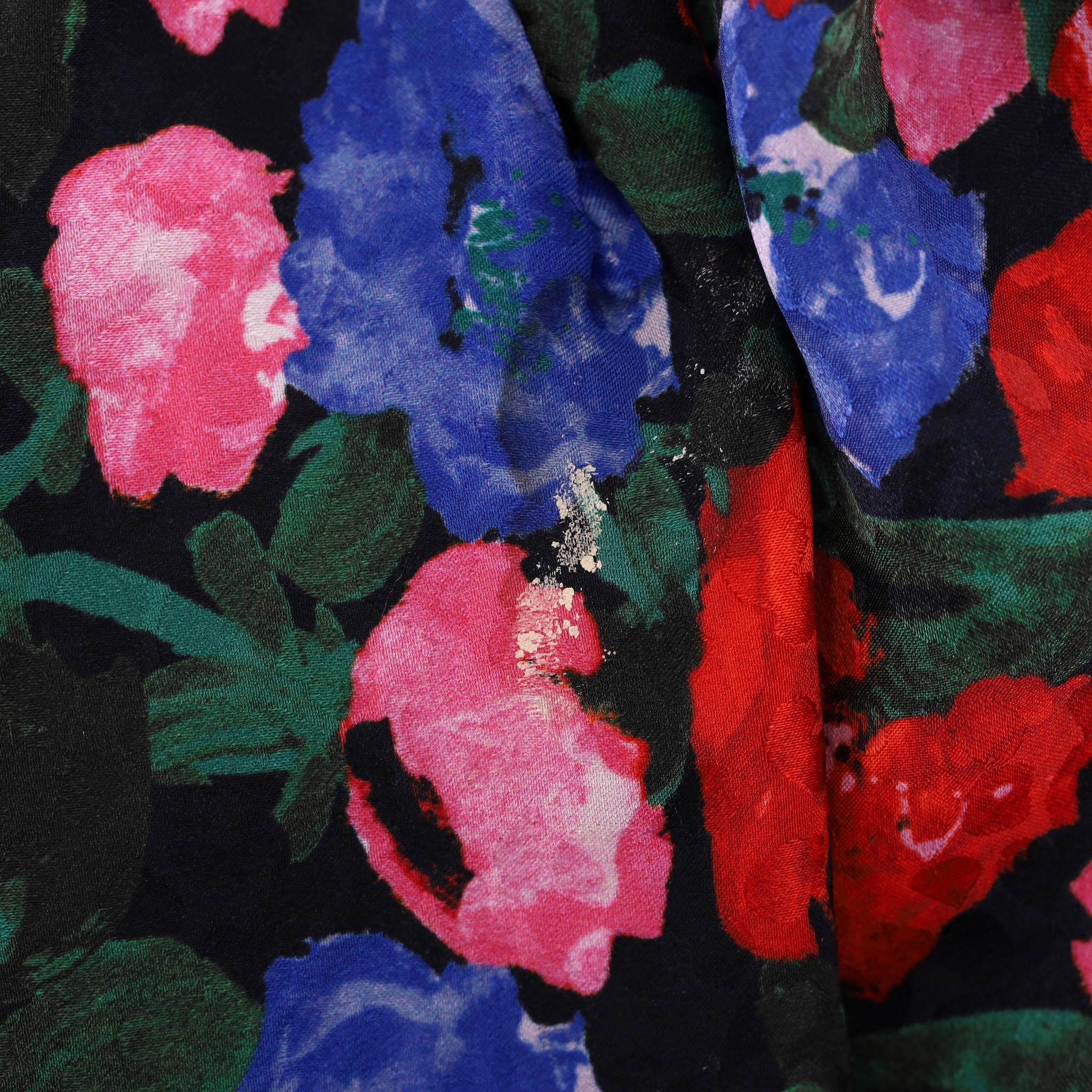 Magda Butrym - Robe en soie à fleurs en vente 4