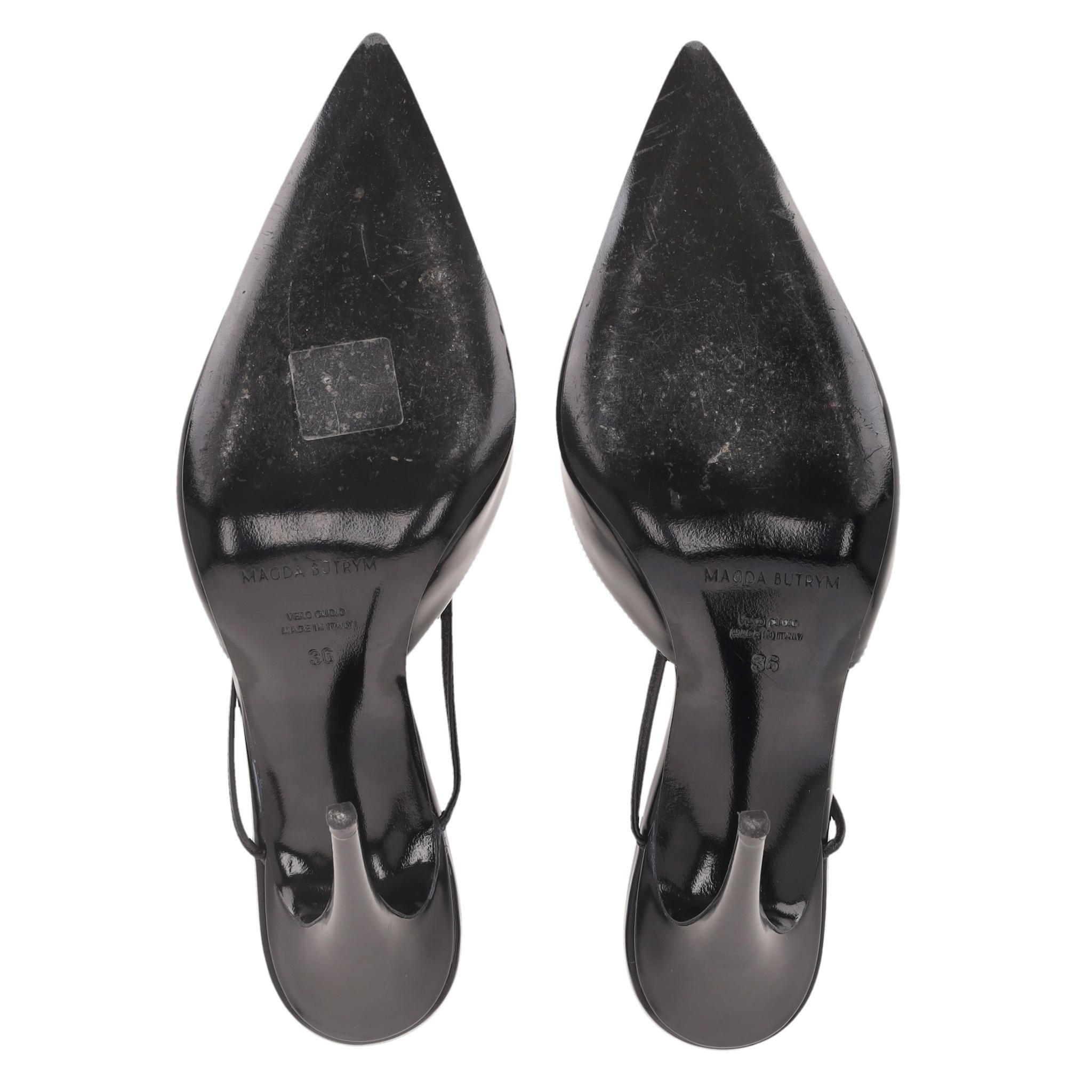 Magda Butrym - Talons aiguilles en cuir à nouer à la cheville Pour femmes en vente