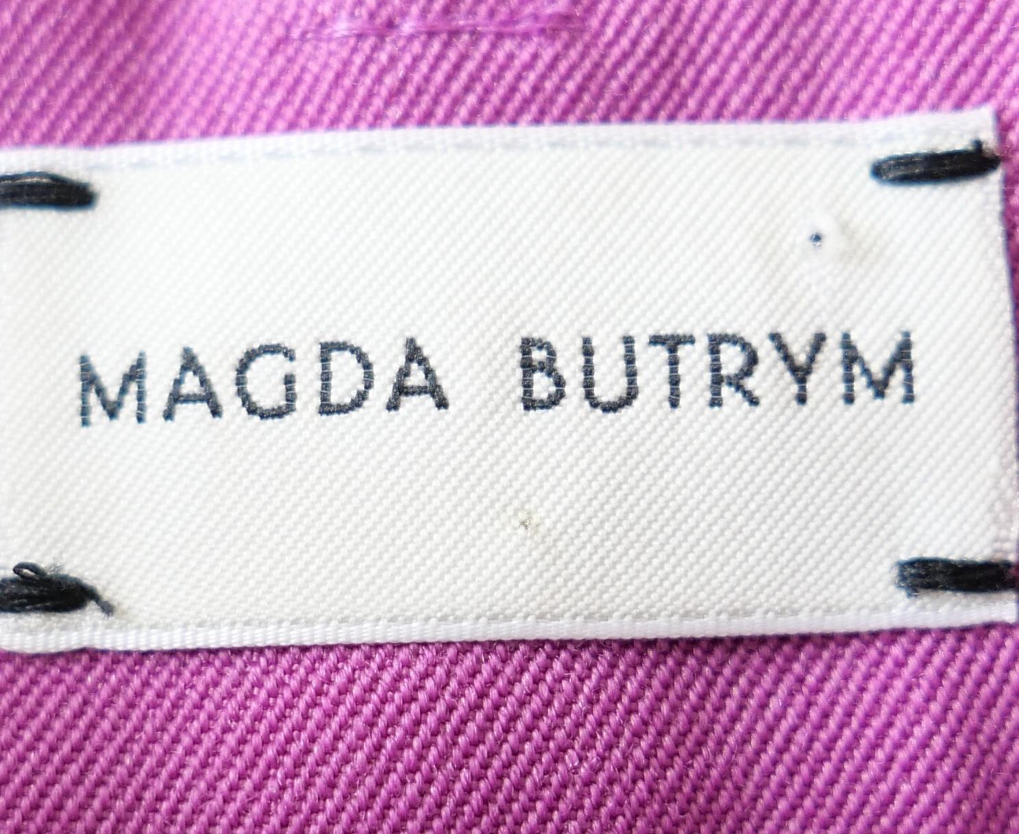 Magda Butrym pantalon tailleur ouvert rose violet Pour femmes en vente