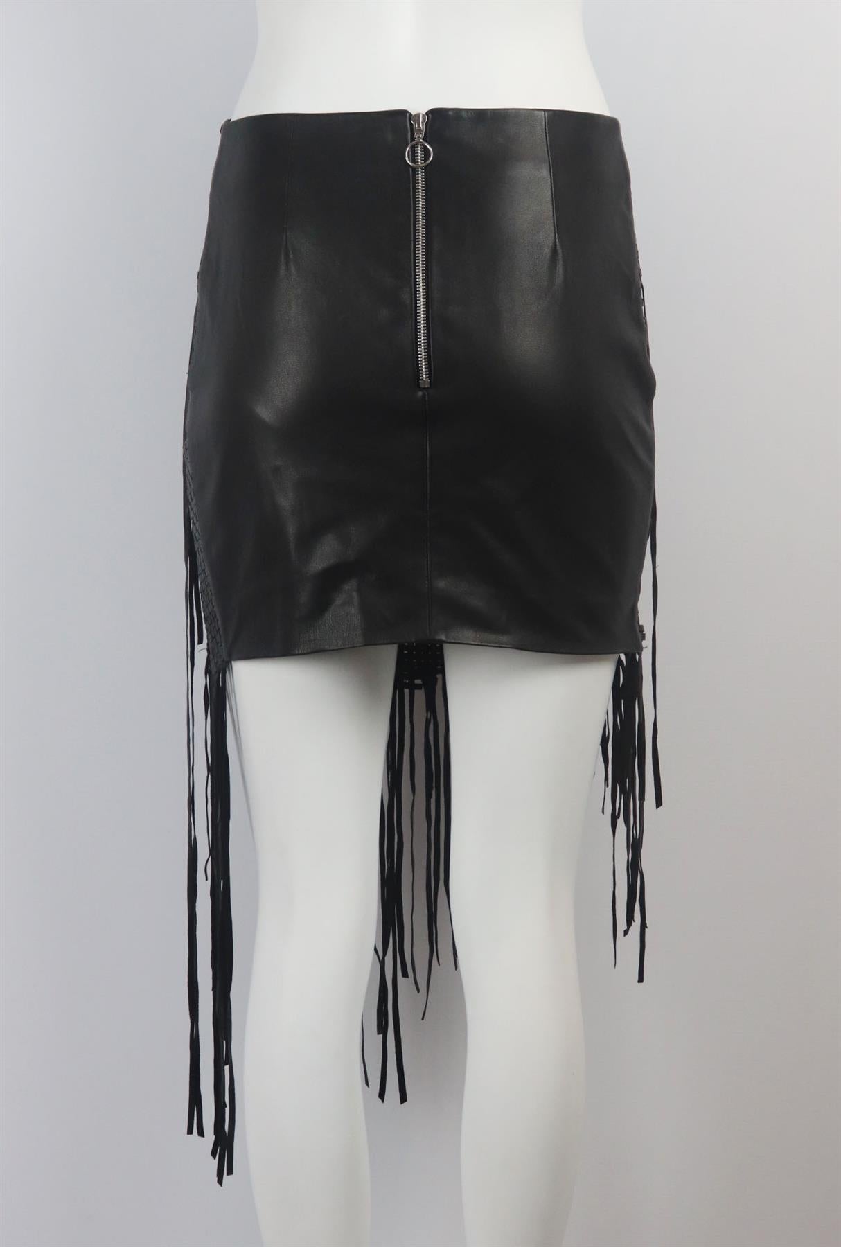 magda butrym leather skirt
