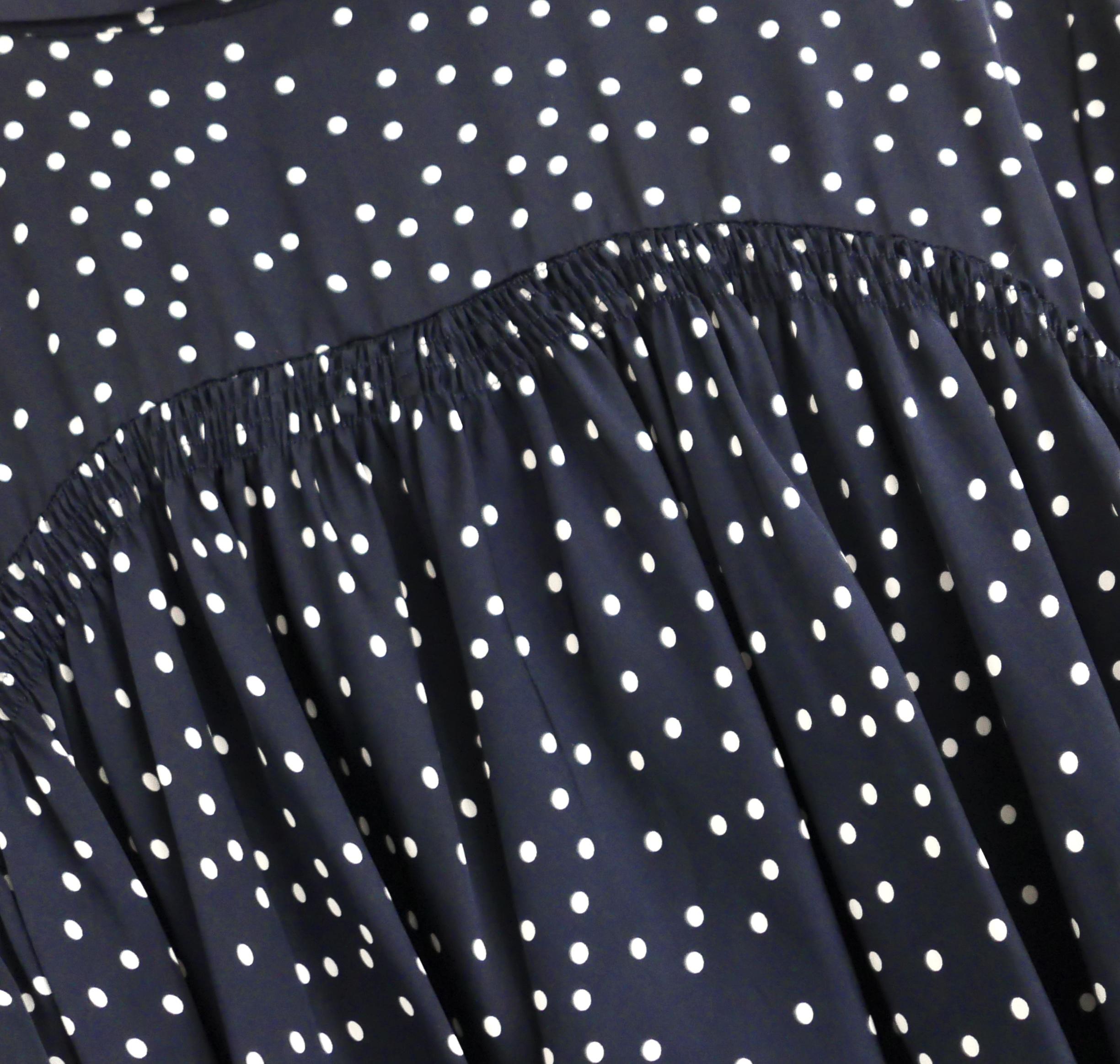 De las mujeres Blusa de seda de lunares Magda Butrym Orleans en venta