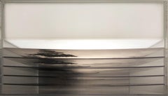 O Rio 'The River'. Sculpture Lightbox Made of Multiple Exposure Photograph