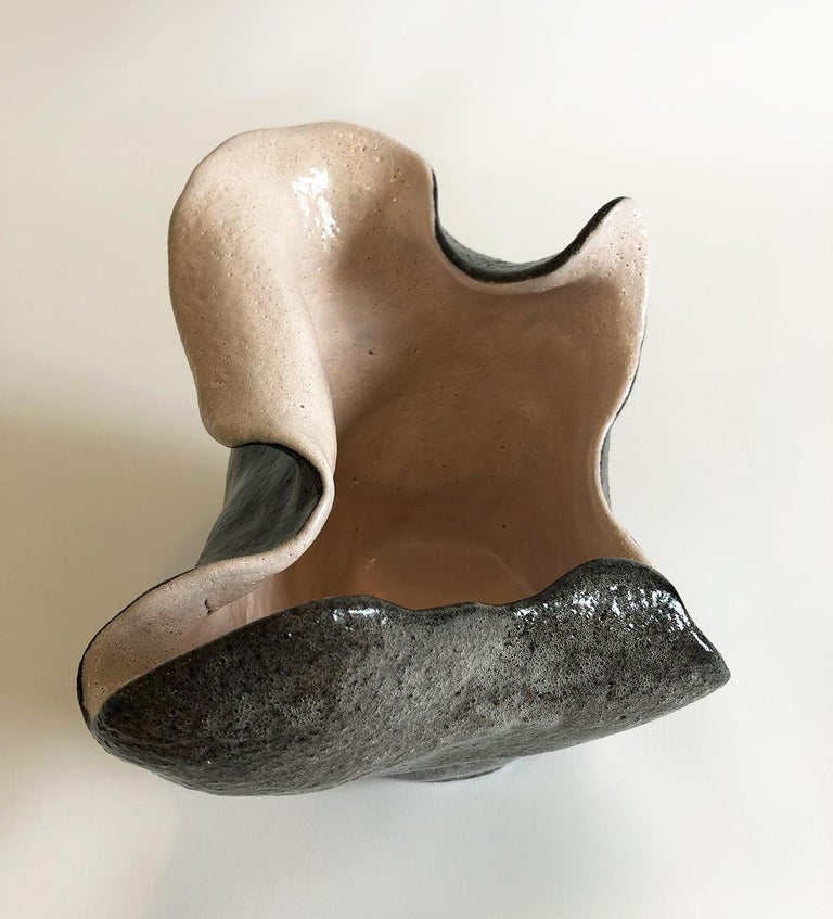 Visceral VI, Brown, One of a Kind, Sculpture  - Black Still-Life Sculpture by Magda Von Hanau