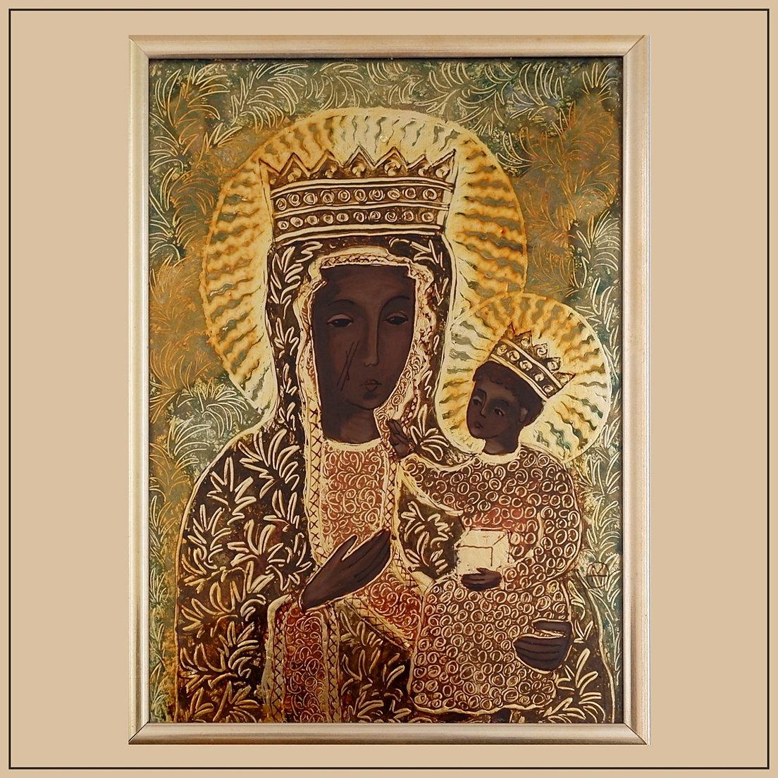 Magdalena Hniedziewicz - Madonna nera di Czestochowa in vendita 3