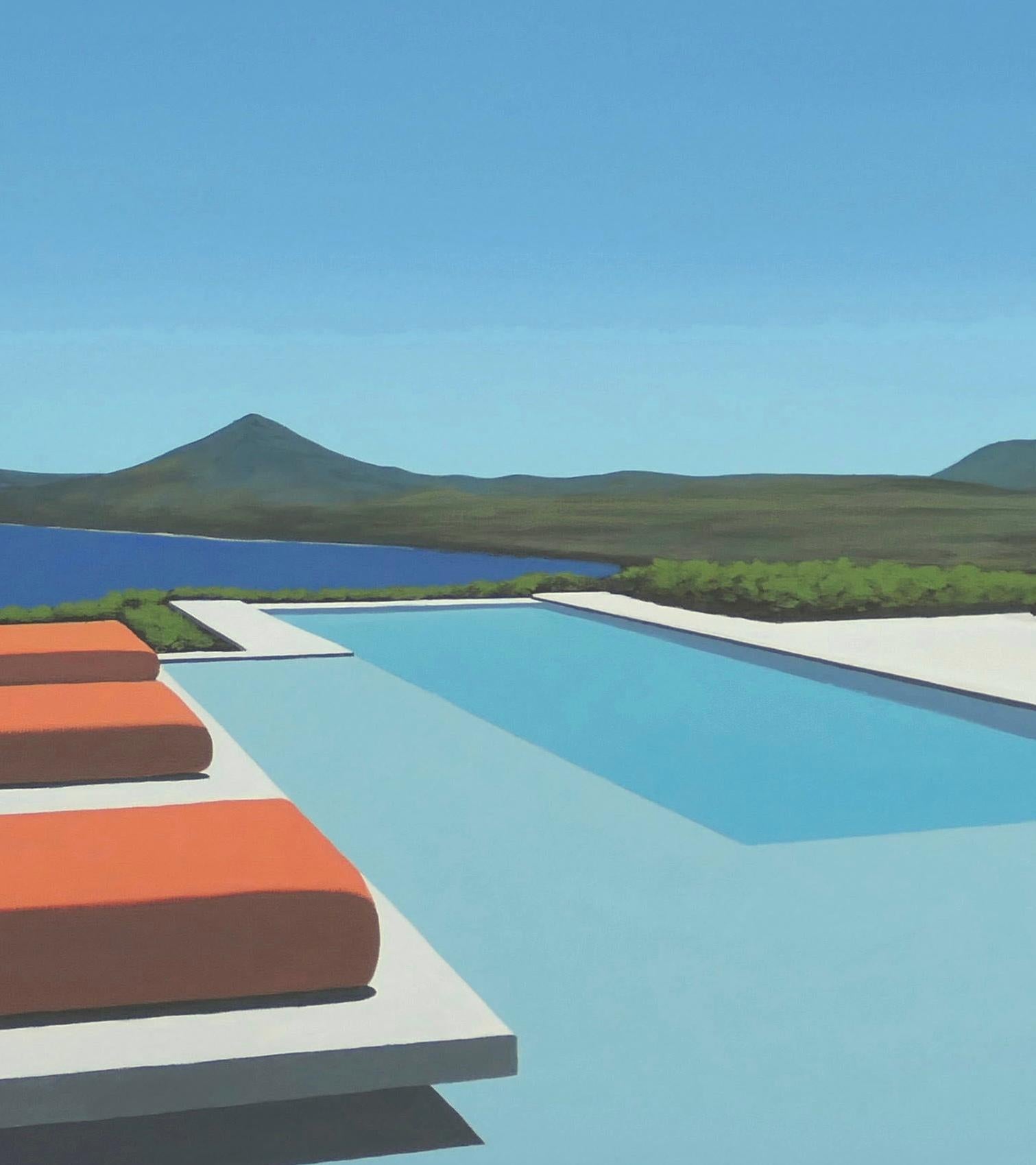 Geometría I - pintura de paisaje 2