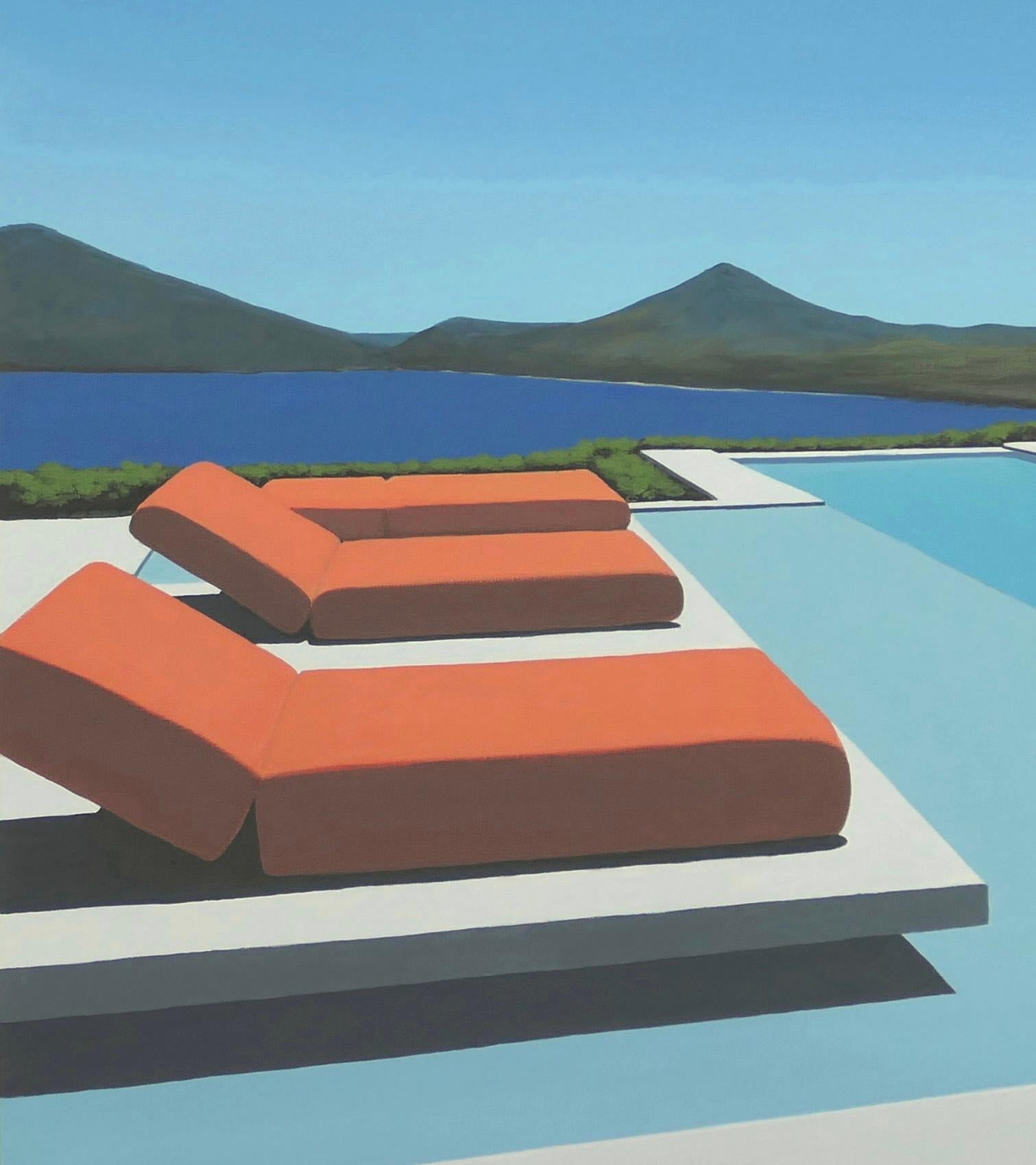 Geometría I - pintura de paisaje 3