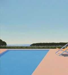 Scent of Lavender - landscape painting