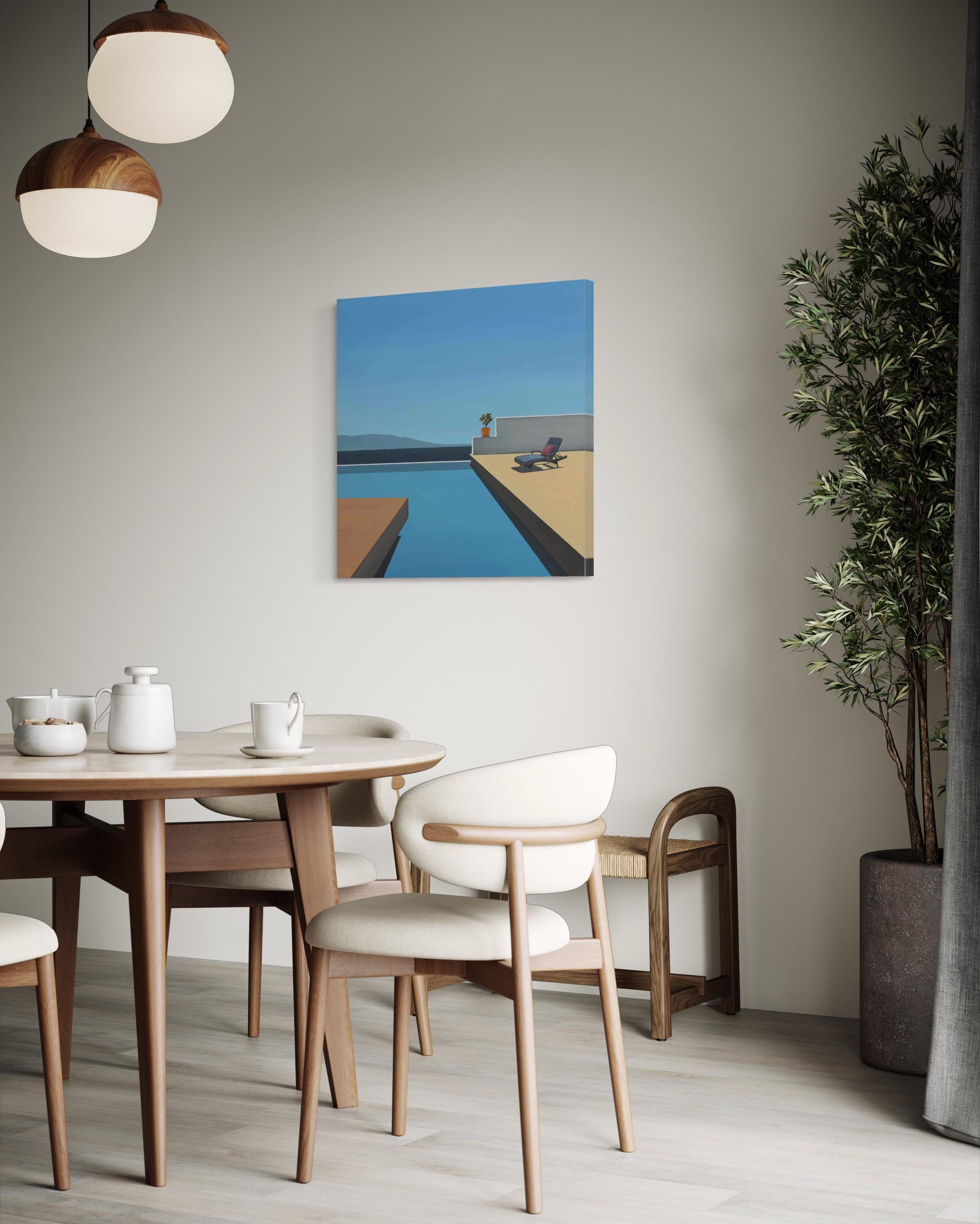 Verano - pintura de paisaje 3