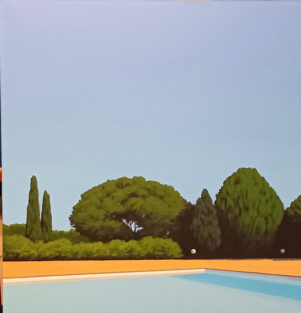 Take your time III - landscape painting - Contemporary Painting by Magdalena Laskowska