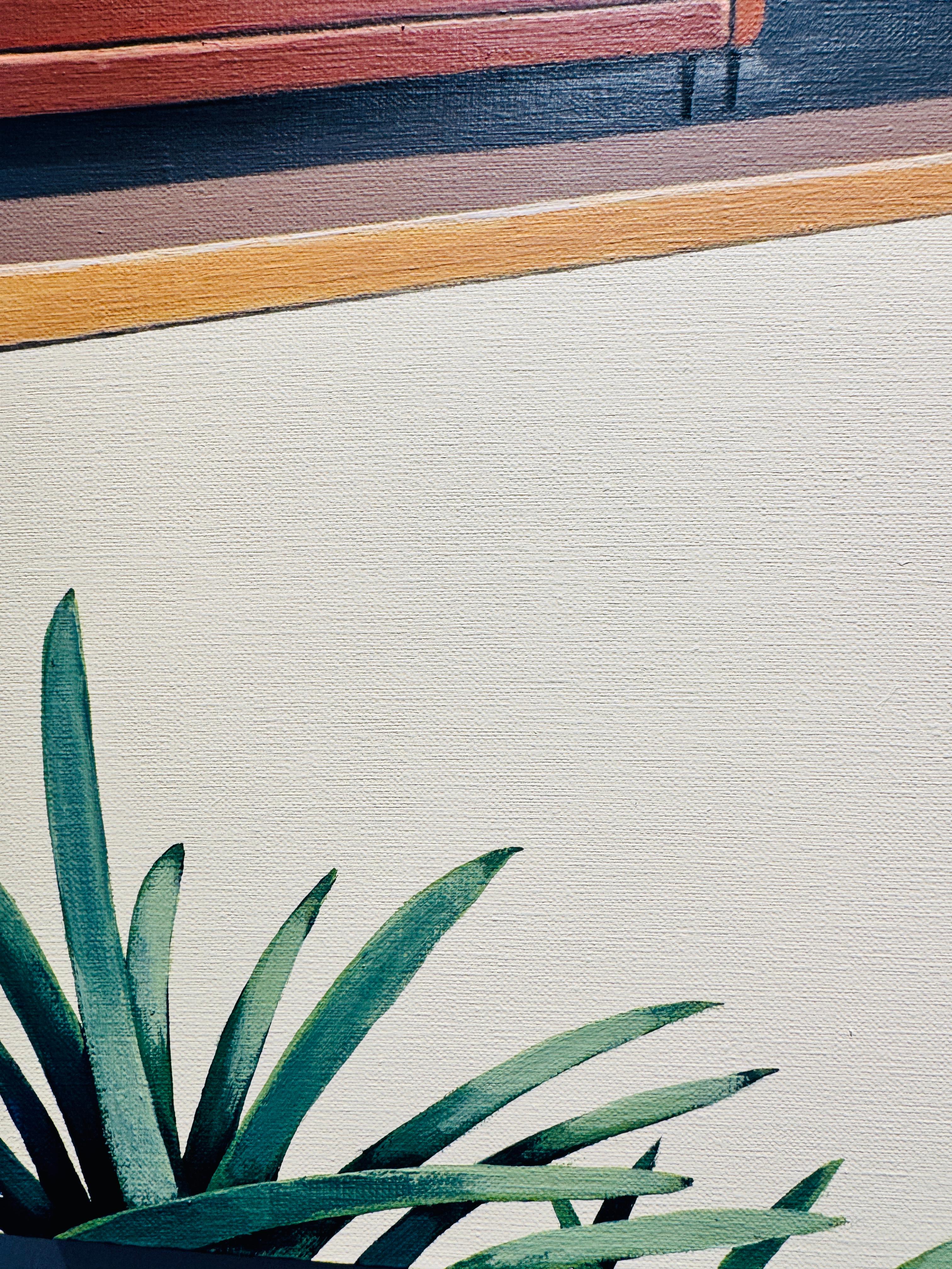 This beautiful acrylic on canvas painting from Contempop Gallery by Magdalena is part of her pool series paintings.
It is 80X80 cm, signed by the artist and comes with a certificate of authenticity from our gallery.

Magdalena Laskowska, born in