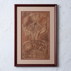 Magdalena Lugano - Martian Mother Etching, c.1980s
