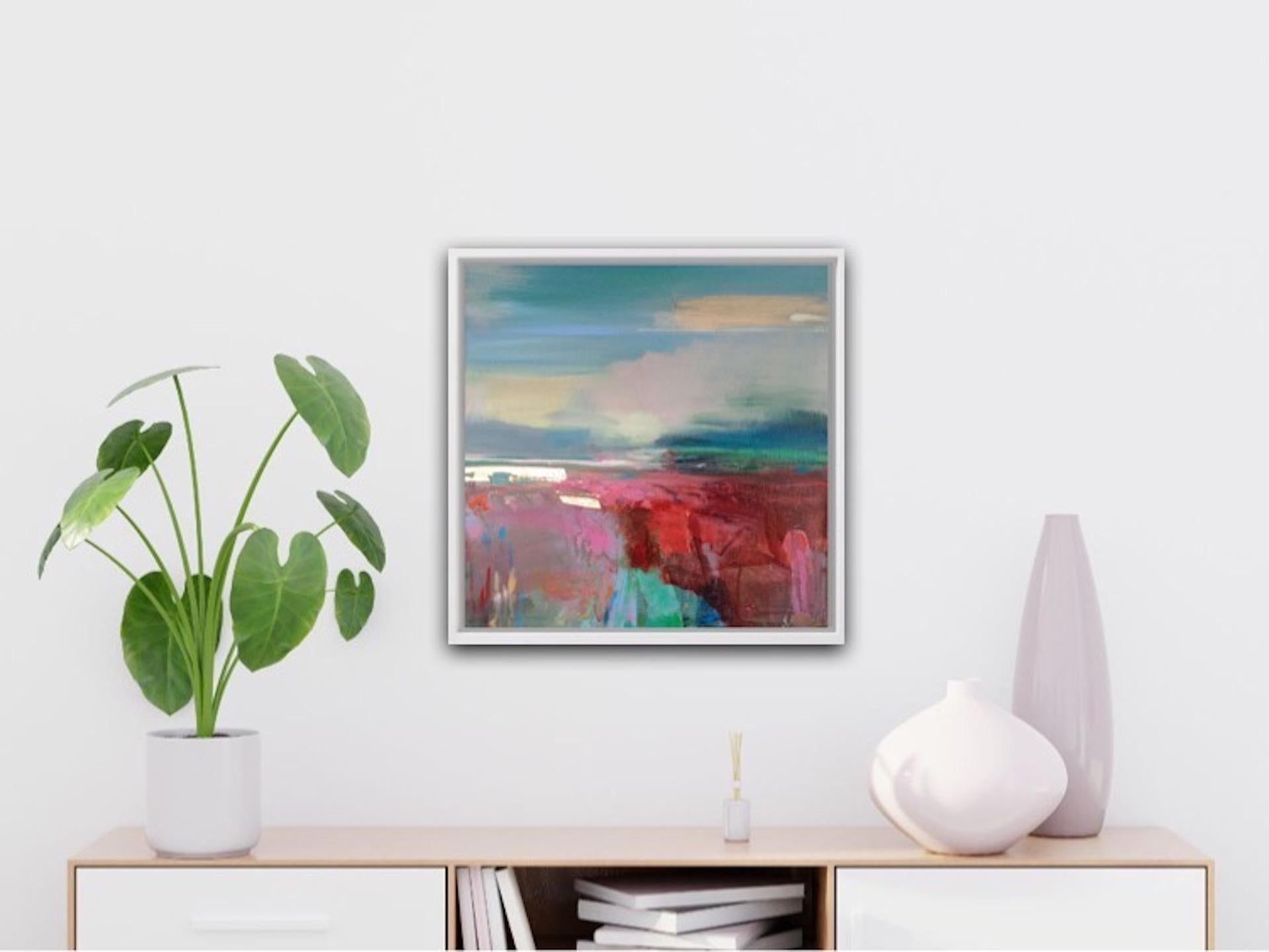 Exploring Every Path 3 Magdalena Morey Bright Landscape Painting, Affordable Art 1