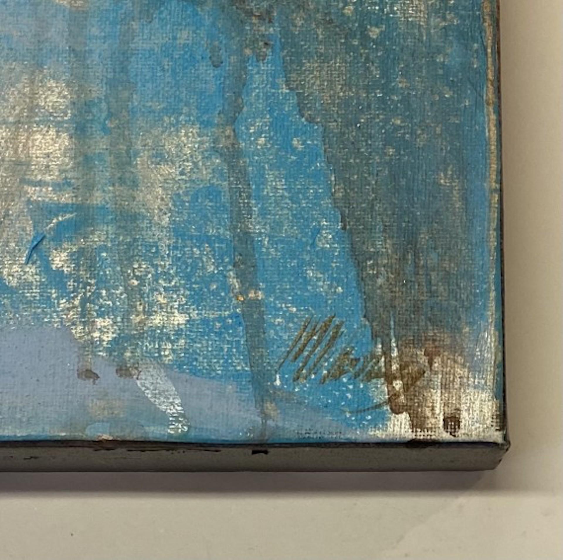 Horizontes lejanos 2, Magdalena Morey, Pintura original abstracta, Arte asequible en venta 2