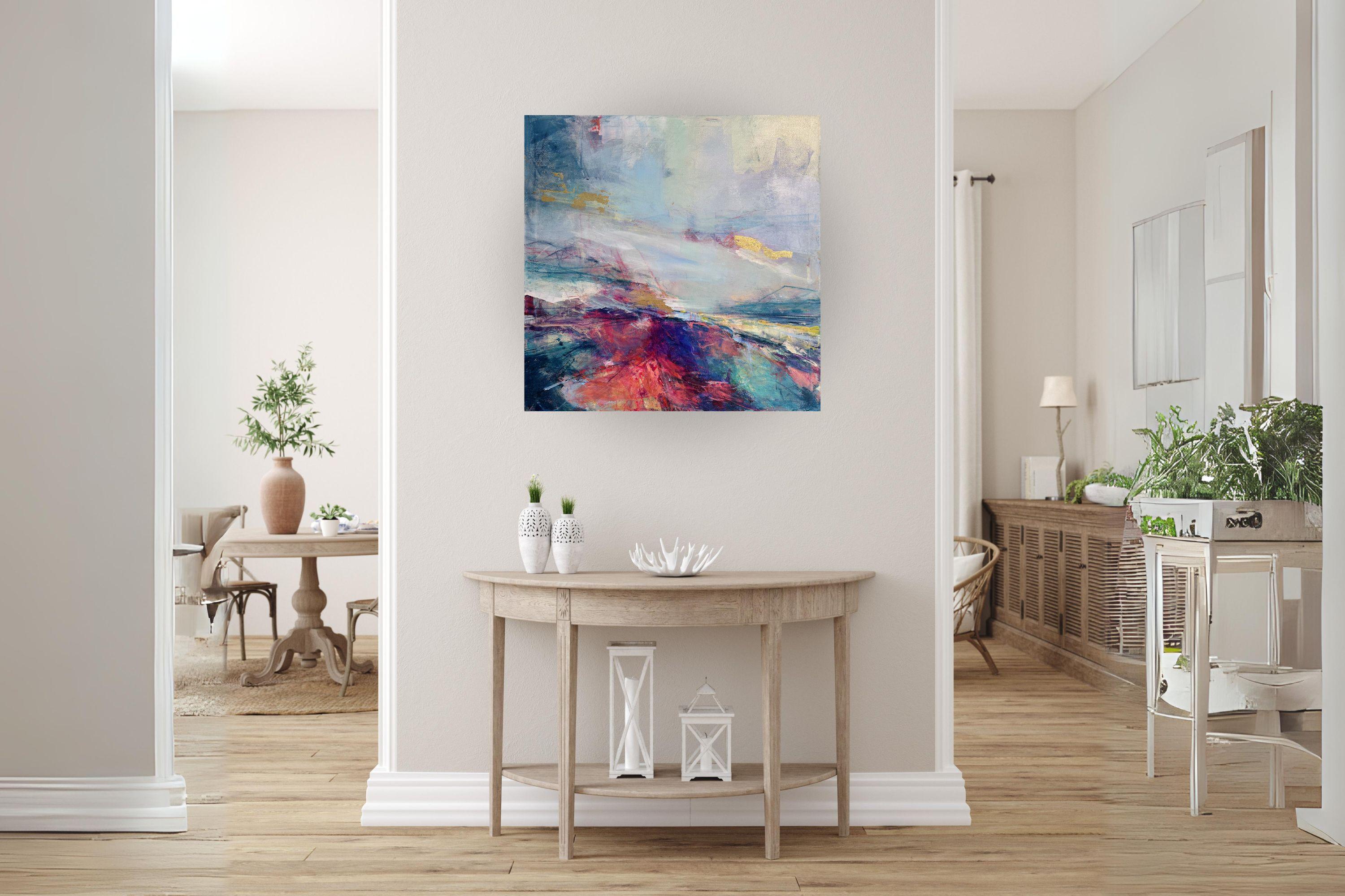 Dreams of a Thousand Islands 2-original Abstract landscape painting- modern art For Sale 1