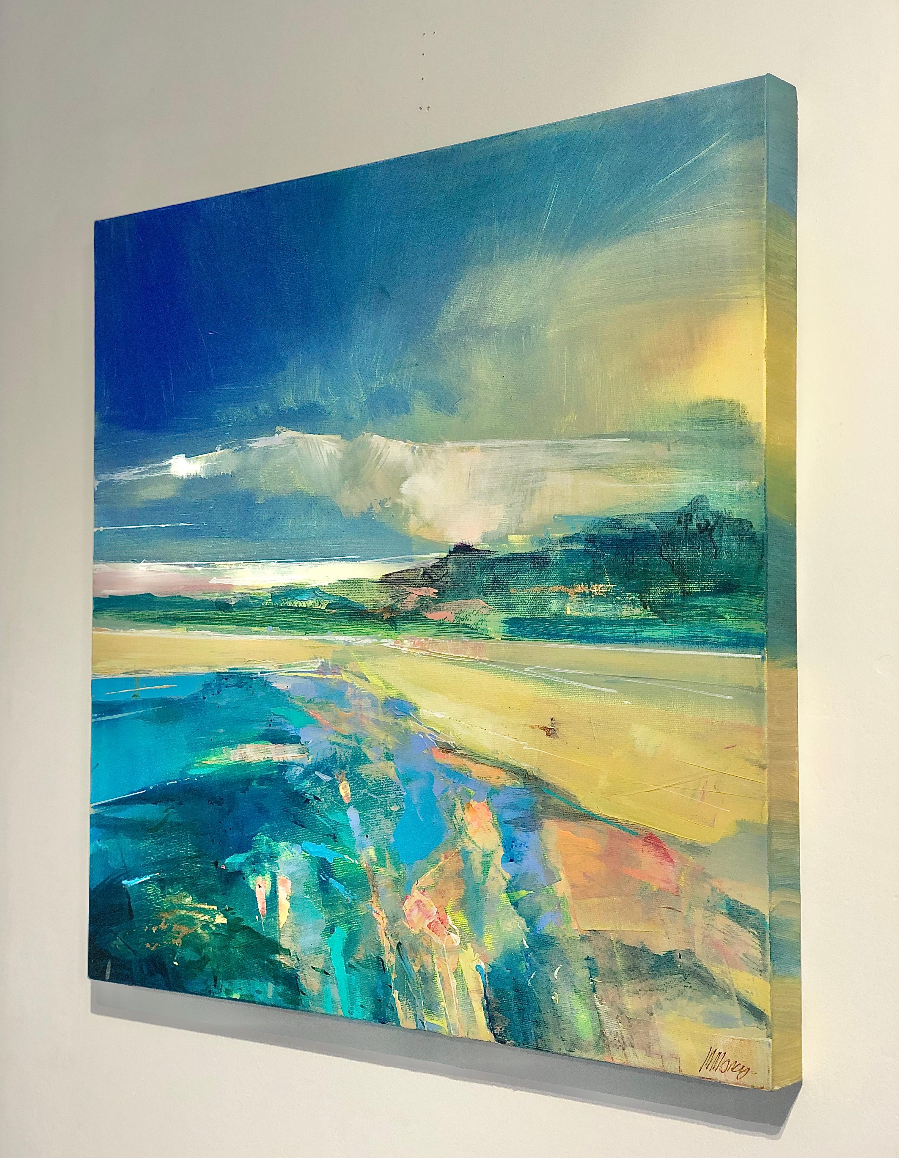 Magdalena Morey Enjoying Warm Glow 4original abstract contemporary