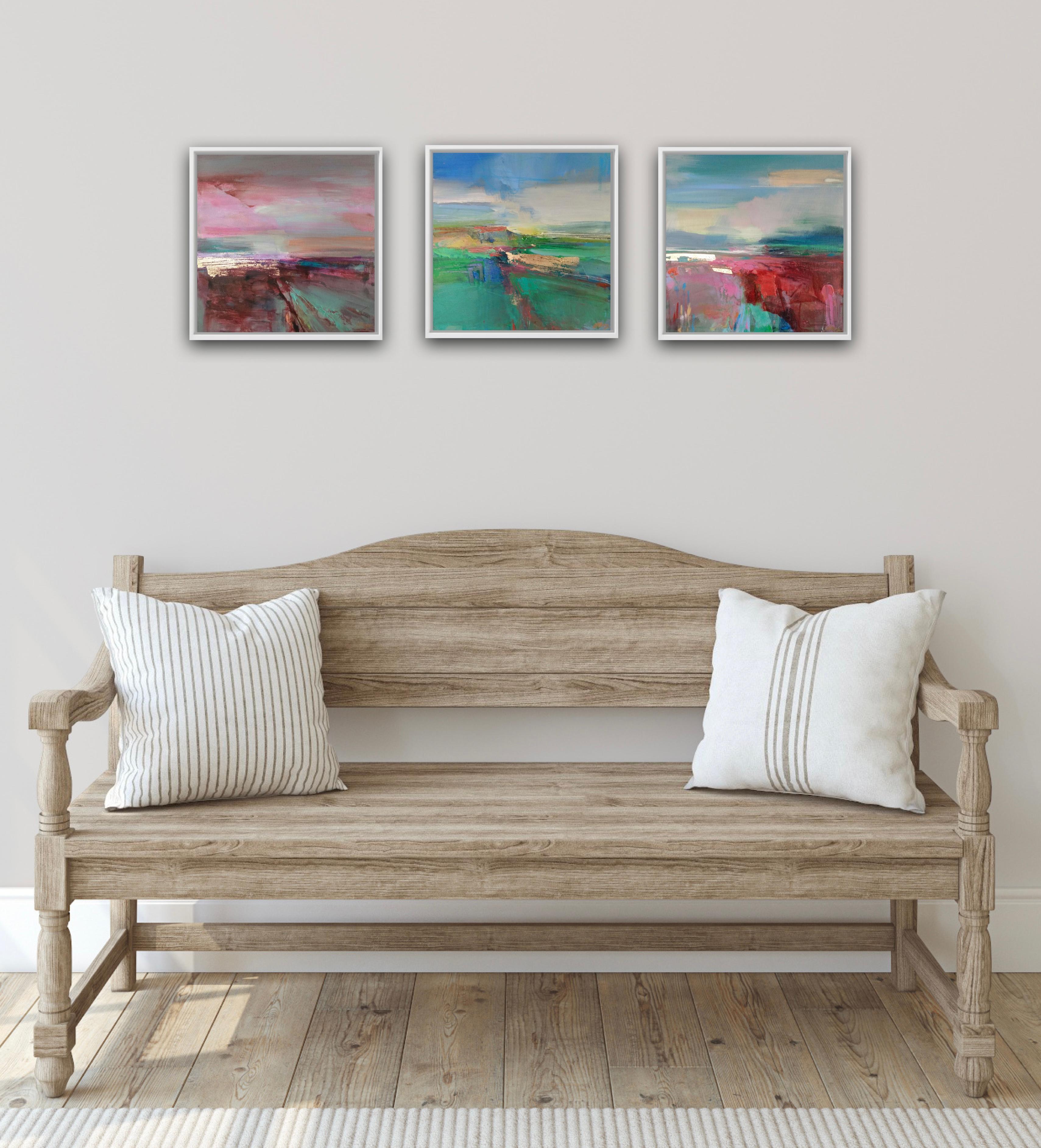 Exploring Every Path 2, Exploring Every Path 3 and Exploring Every Path 4 triptych by Magdalena Morey

Overall size cm: H60 x W60

Magdalena Morey
Exploring Every Path 2
Original Cubist Inspired Landscape Painting
Mixed Media on Canvas
Canvas Size: