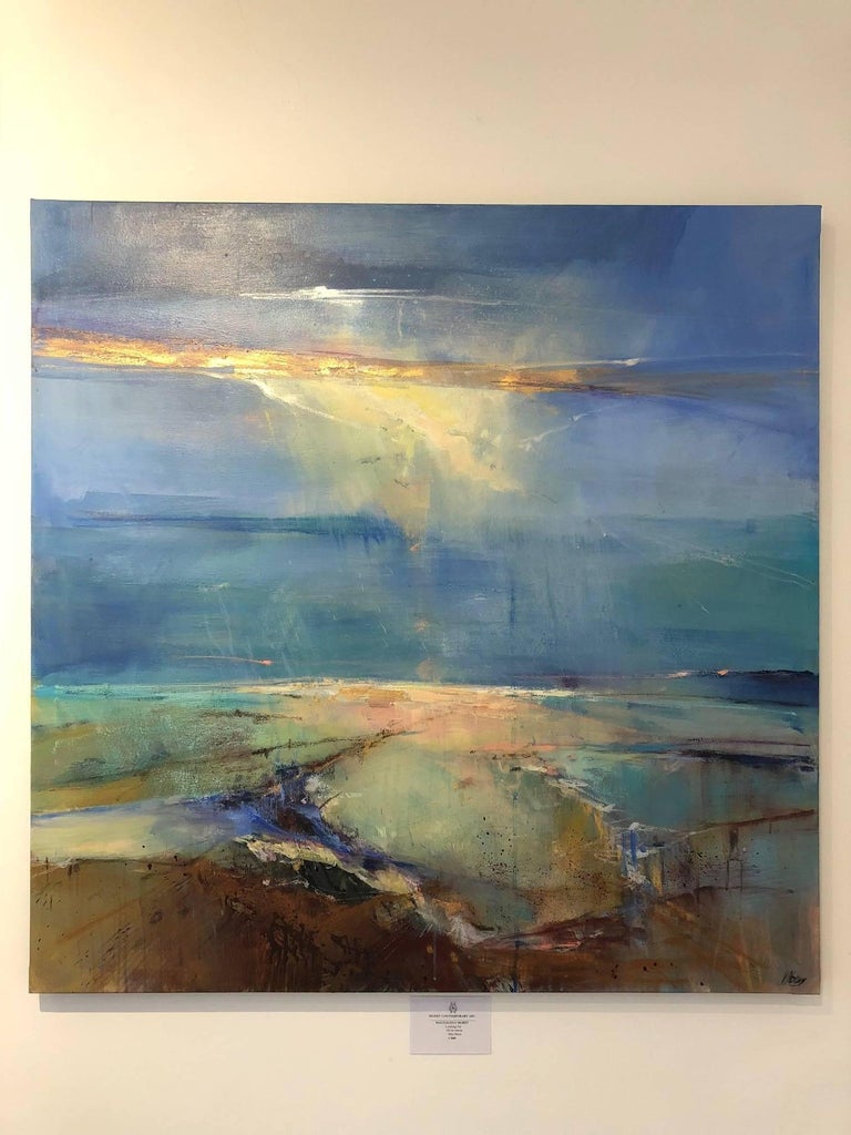 Magdalena Morey - Looking Far original abstract landscape ... Magdalena Morey - Looking Far original abstract landscape ...