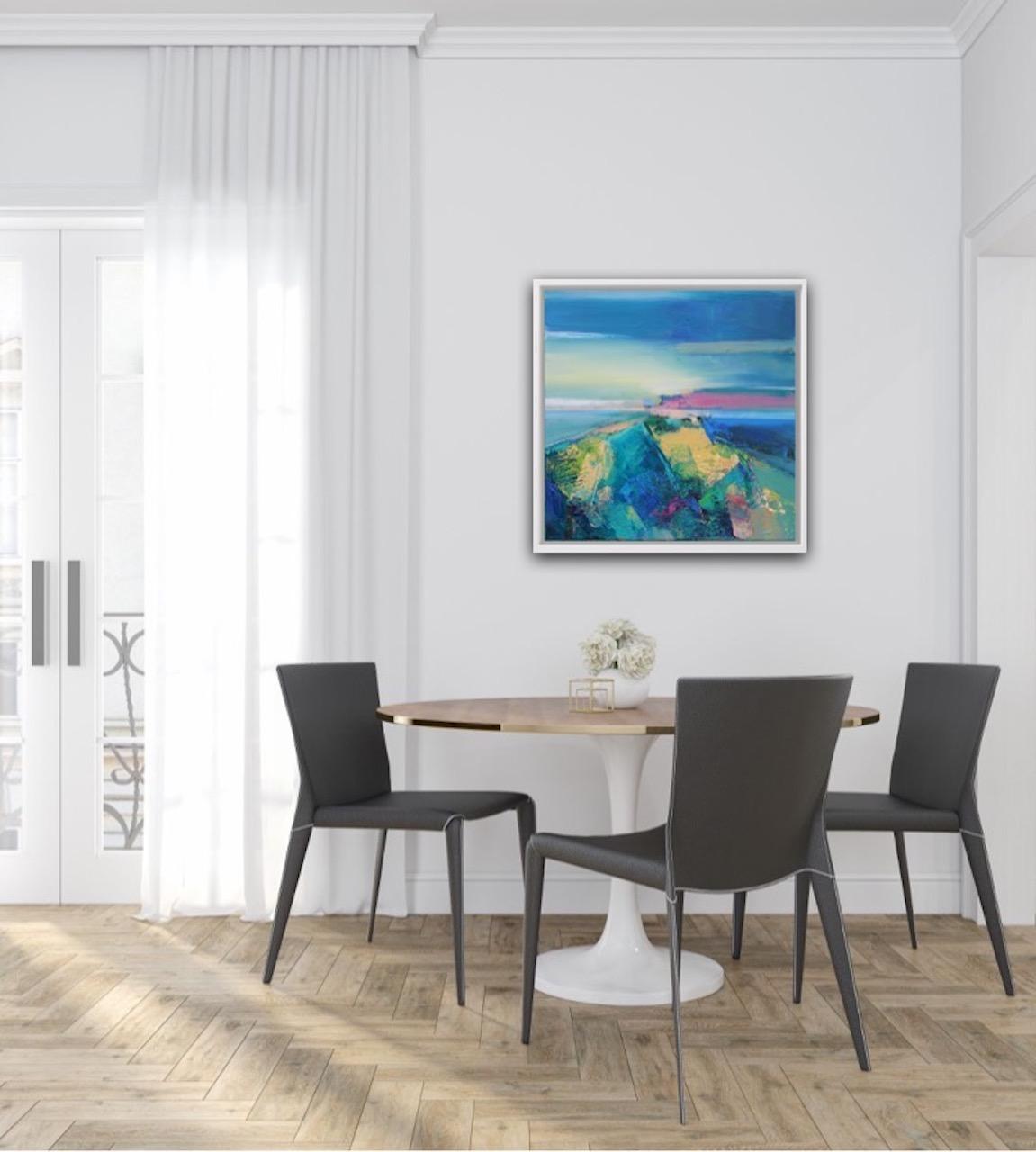 Magdalena Morey, Ocean Light 2, peinture abstraite contemporaine originale en vente 1