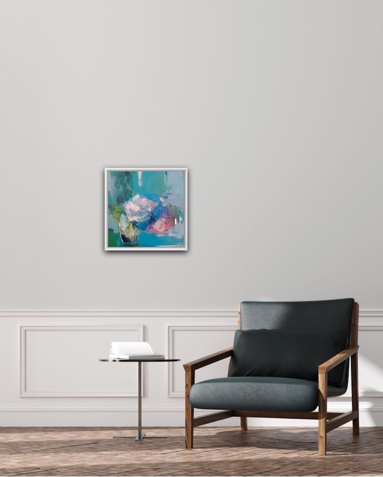 Magdalena Morey
Spring Blooms 2
Contemporary Still Life Painting
Mixed Media on Canvas
Canvas Size: H 30cm x W 30cm x D 3.5cm
Sold Unframed
(Please note that in situ images are purely an indication of how a piece may look.)

Spring Blooms 2 is an