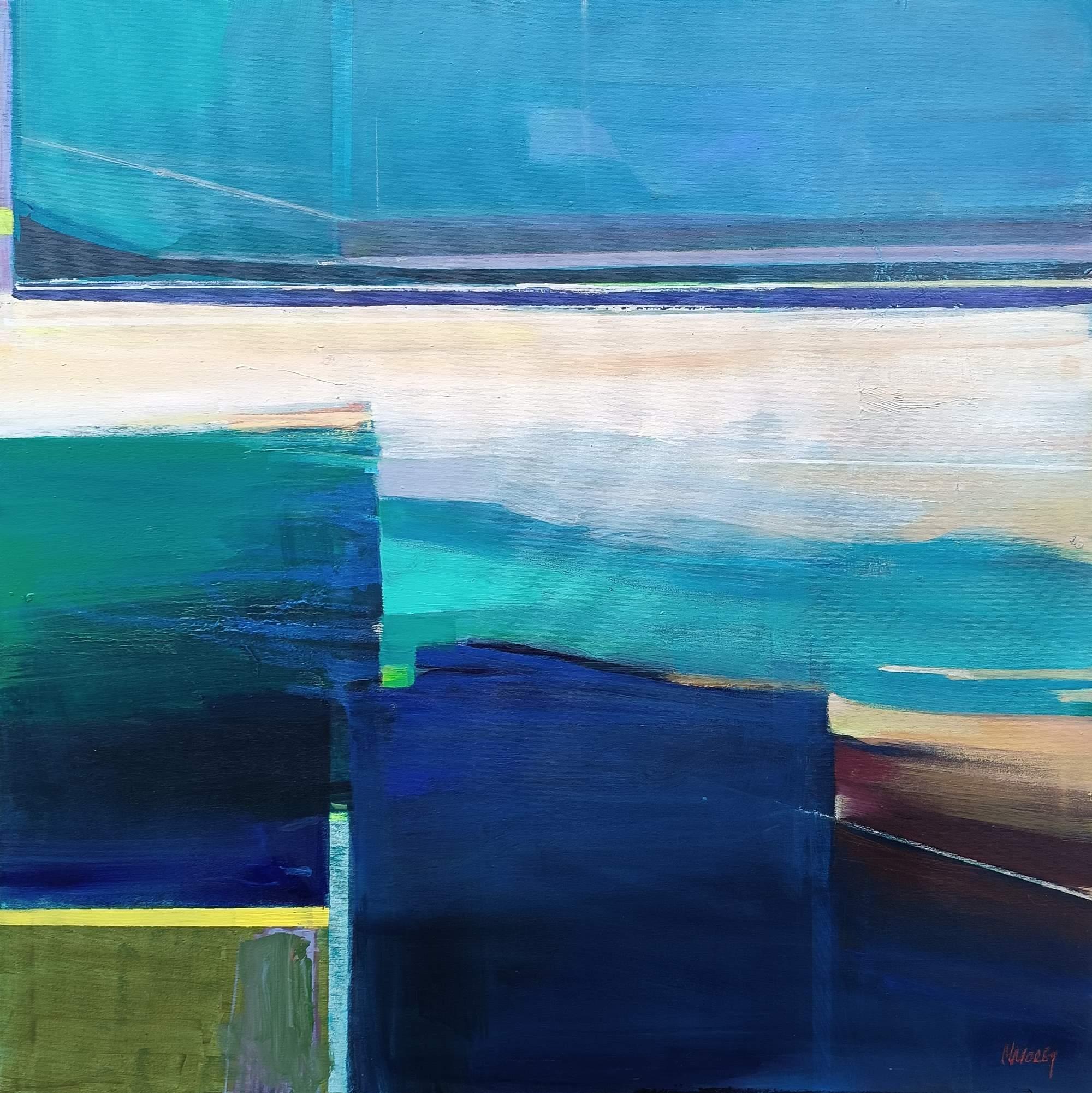 Shifting Tides - original abstract landscape painting - Contemporary  art