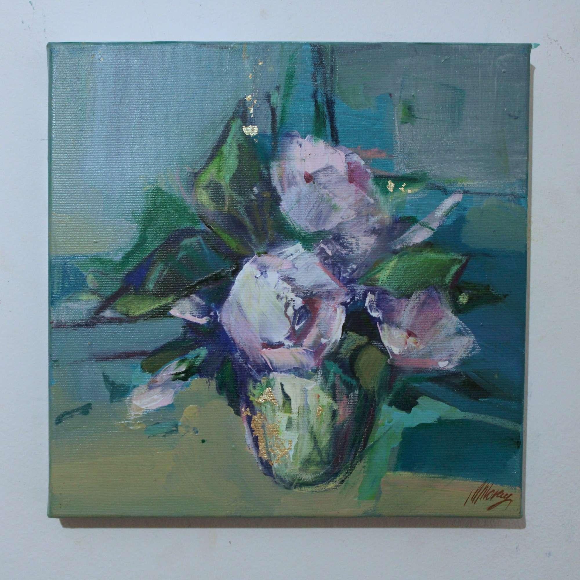Spring Blooms 4 - Painting by Magdalena Morey