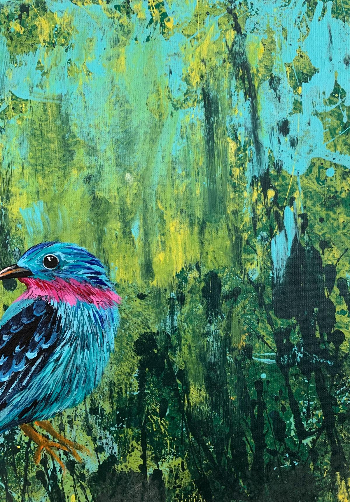 animaux peinture acrylique