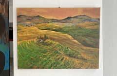 Provance 10 - 21st century, Colourful Landscape, Polish artist