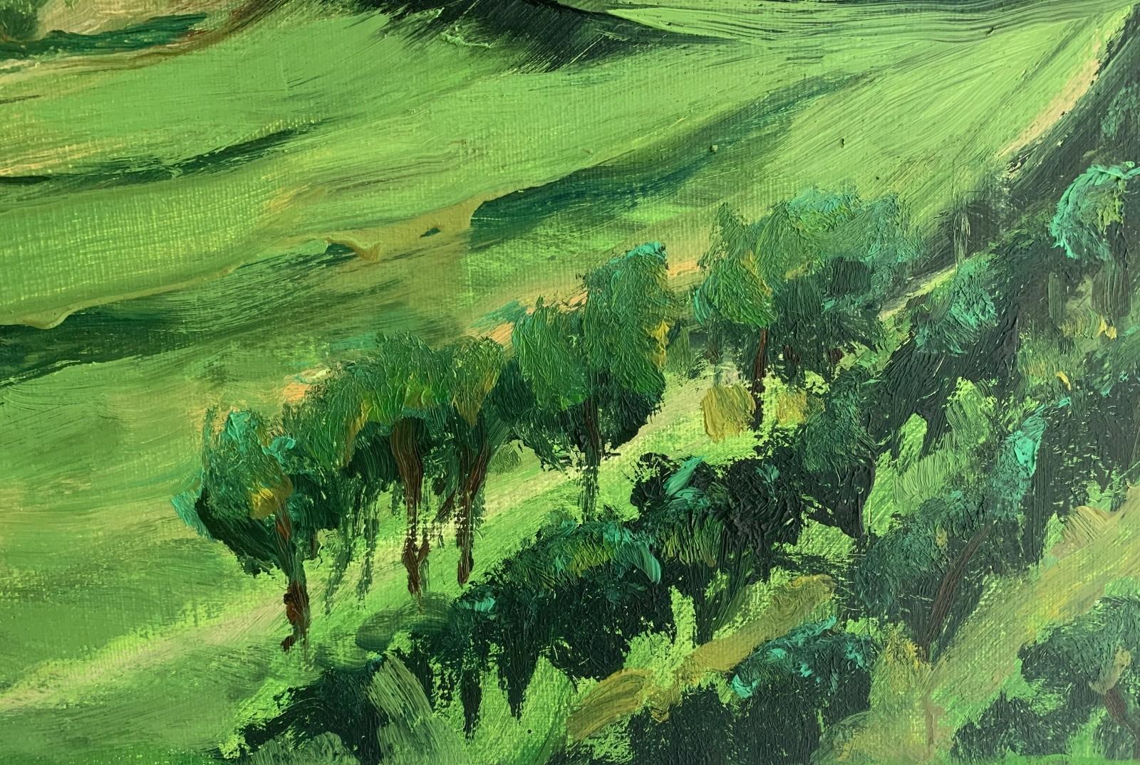 Provance 11 - Siglo XXI, Paisaje colorido, Artista polaco en venta 1