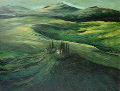 Provance 12 - Siglo XXI, Paisaje colorido, Artista polaco