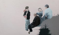 Sans titre  2 - Série Final Fantasy, Minutiae Contemporary Figurative Painting