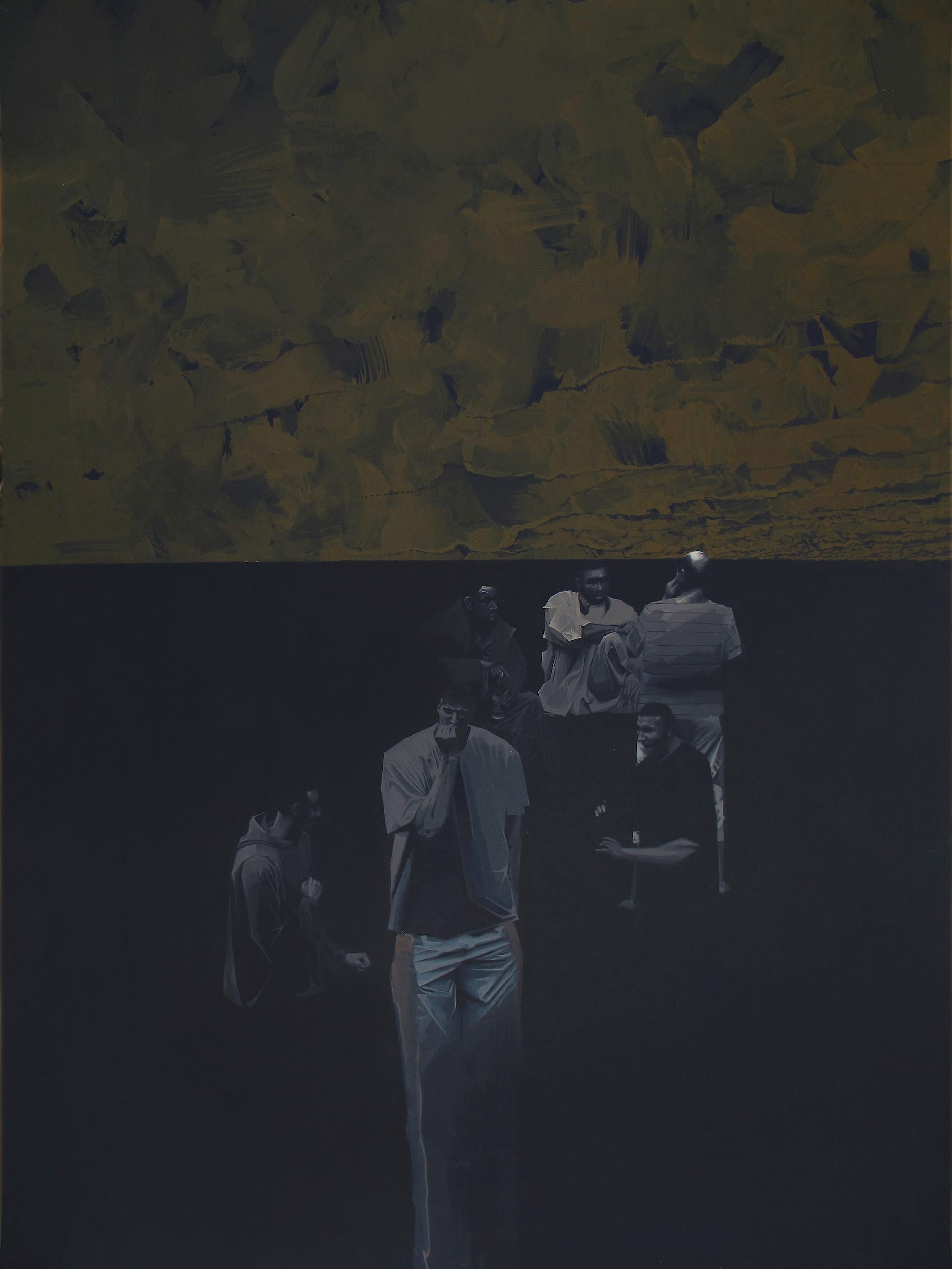 Untitled  4 - Series Final Fantasy, Minutiae Contemporary Figurative Painting