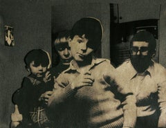 Senza titolo, Famiglia, Serie Stand -  Fotografia Contemporanea - Painting Objects