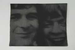 Sans titre, Laughing Couple, Support de série -  Photographie - Objet à peindre