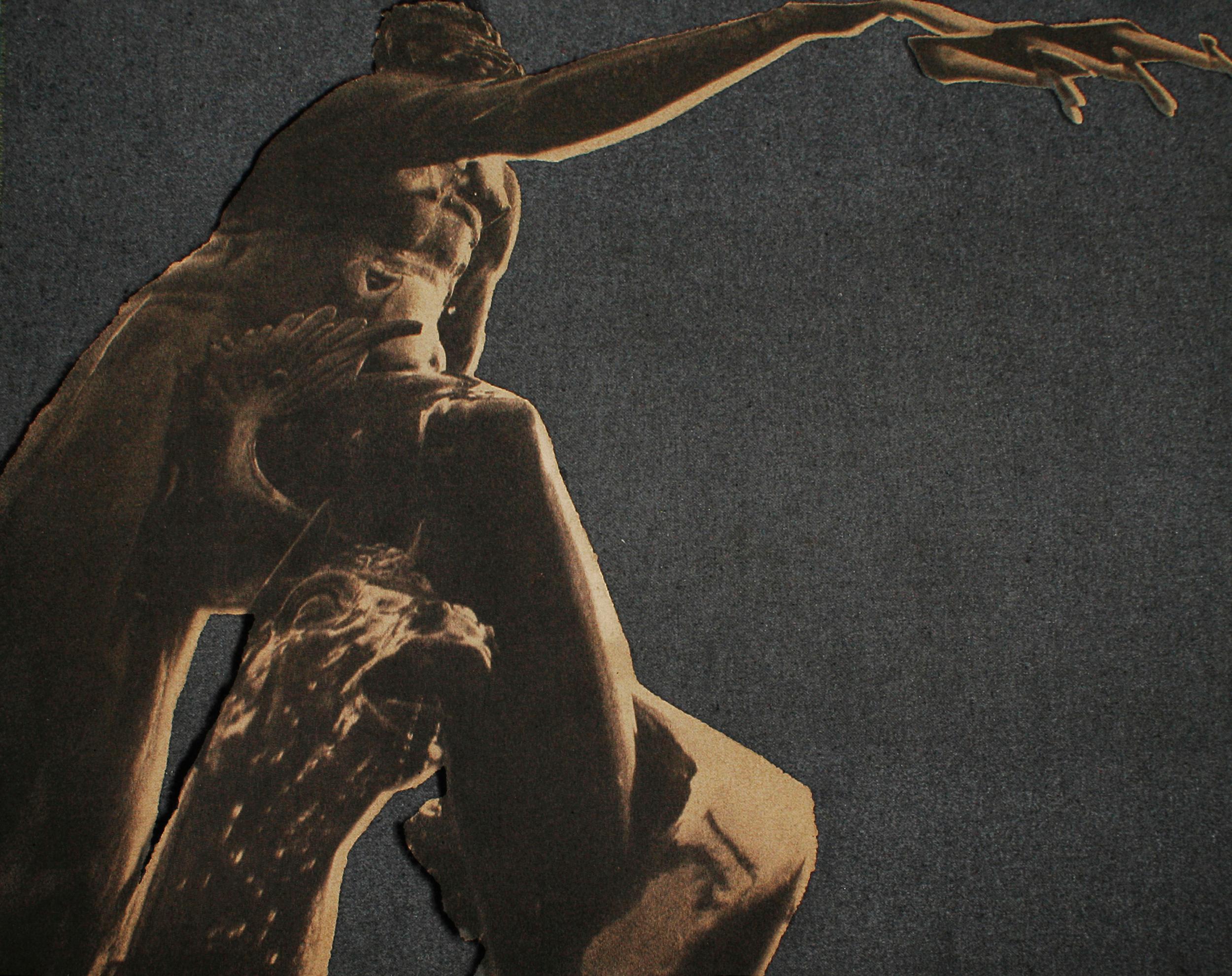 Magdalena Peszkowska Figurative Sculpture – Ohne Titel, Neptune, Serienständer -  Zeitgenössische Fotografie - Gemäldeobjekt