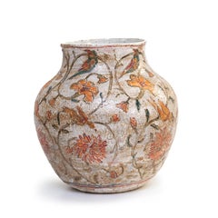 Floral Vase with Parrots by Frimkess (INV# NP5249)