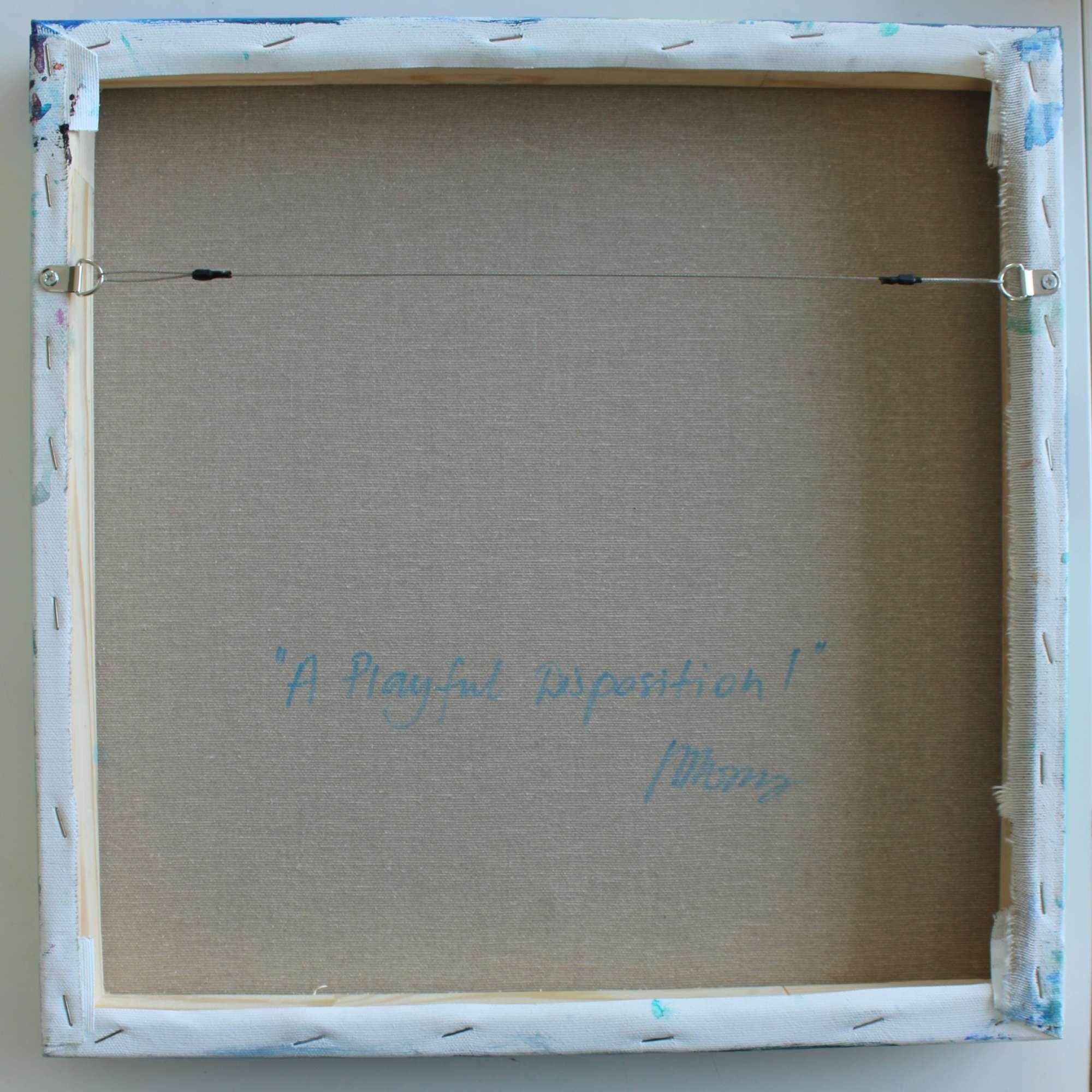A Playful Disposition 1, Magdelena Morey, Abstraktes Blumengemälde, Originalkunst im Angebot 5