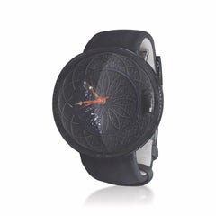 Magellan Mine Diamond Watch in Polished 316L Steel with Black PVD/CVD Coating