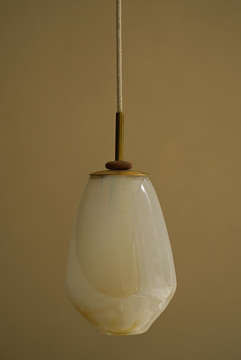 French Magena II Pending Lamp by La Lune For Sale