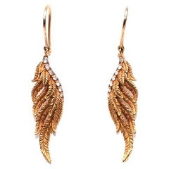 Magerit 18kt Yellow Gold Diamond Armonia Small Earrings