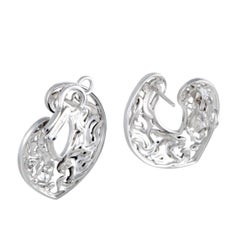 Magerit Instinto Origen 18 Karat Gold and Black Rhodium Woman and Panther Oval