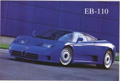 1999 Maggi & Maggi 'EB-110' Blue Italy Offset Lithograph